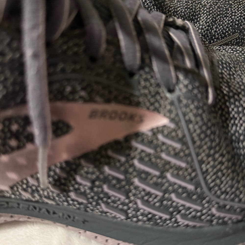 Brooks Charcoal and Light Gray Sneakers